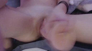 Cute tattooed webcam girl with glasses and big boobs