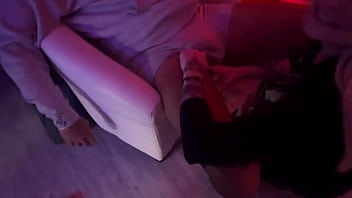 Really it’s not what it looks like i’m trying to get a knot out of his groin yes a bunch of people walked