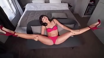 Small titted beauty with gorgeous #legs and #ass before she gave me a #footjob