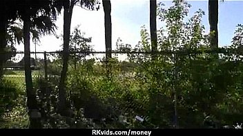 Cute chick student trades sex for some extra cash 14