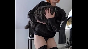 My dog loves to dance with me