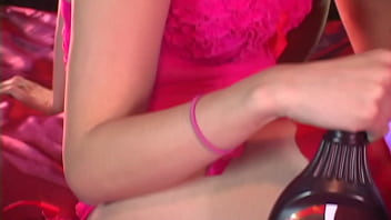 White bondage blonde babe gets her feet tied and fucked