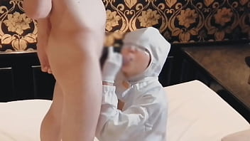 巨乳検査員の人妻の彼女が僕のペニスをフェラチオして精液検査する。home made amateur 個人撮影 kawasaki jk