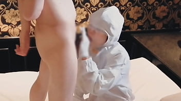 巨乳検査員の人妻の彼女が僕のペニスをフェラチオして精液検査する。home made amateur 個人撮影 kawasaki jk