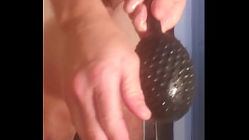 A Lump Of Ribbed Silicone Slides Into My Cunt thumbnail
