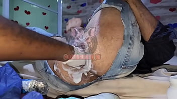 10hs de putaria na brisa com essa putinha sarada que queria voltar pra casa com o cu arrombado #fetiche #fistingpig #f