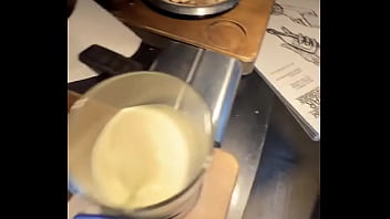 Sipping on some alien coffee at the giga bar ️what’s the wildest drink you’ve ever had #alien #coffee #outo