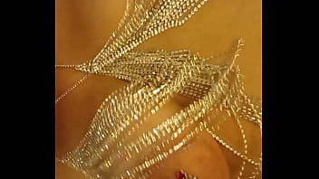 Persian goddess loves to show her big tits to all