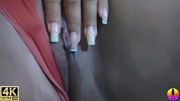 Trailer girl shaking her ass and getting her pussy wet with cum