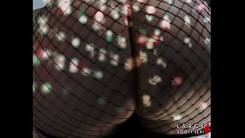 Thick & juicy – fishnet pawg twerk & strip show – ass bouncing like crazy 1080p landscape