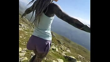 A little dancing on top of the hills ️where's your favorite place to let loose #dance #freedoms #dancinginnatur