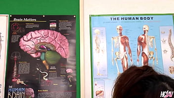 Japanese teacher julia nanase helps students release their load