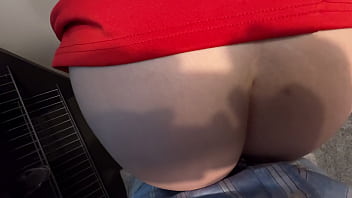 I found a perfect cock in the furniture store risky public handjob and doggy p