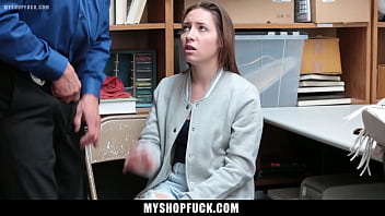 Reluctant shoplifter is given a second chance myshopfuck