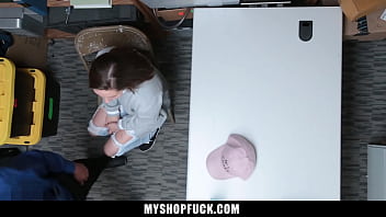 Reluctant shoplifter is given a second chance myshopfuck