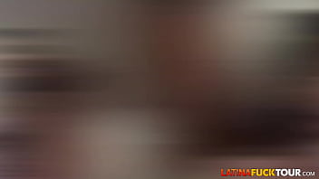 Petite colombian teen gets fucked and swallows jizz