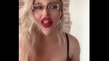 Sissy cuculd while i worship her goddess in glasses and latex