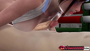 Gym 3d hentai with sexy girl hikari titjob service for huge cock handjob and intense deepthroat leading to massive cumshot in honey select 2