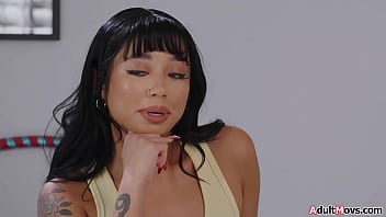 So my stepdad walked in and now its asian gia dibella lets the doctor pull her toy out of her pussy which is easier said than done