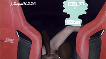 Talking to her boyfriend while she's climbing in my backseat