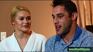 Hot japanesse masseuse plays with big cock 14