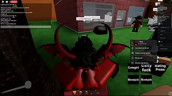 Chica demon trans folla a chica demon