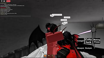 Chica demon trans folla a chica demon