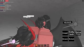 Chica demon trans folla a chica demon