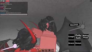 Chica demon trans folla a chica demon