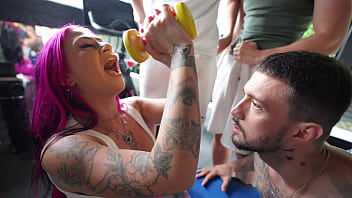 Hayley quinn lets us triple penetrate her and impregnate her all with a creampie