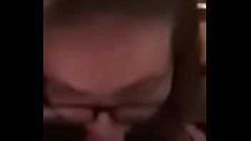 Trying to deep throat