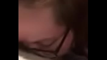 Trying to deep throat