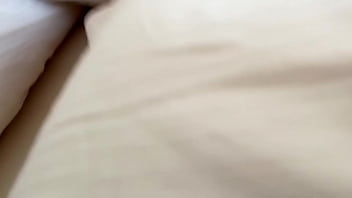 The girl dries her hair and sucks dick and then fucks with the guy