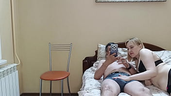 After pussy licking i put a little butt plug into my wife's ass and fucked her from behind