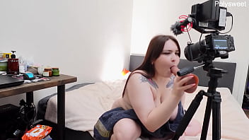 I love sucking after a shower backstage