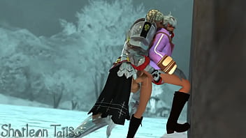 Ffxiv lucia stretches alisaie in the snow