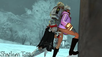 Ffxiv lucia stretches alisaie in the snow