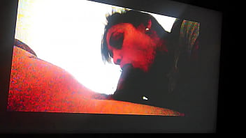 Latina wife sucking big dick deepthroat