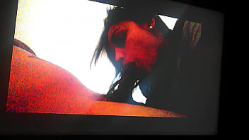 Latina wife sucking big dick deepthroat