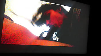 Latina wife sucking big dick deepthroat