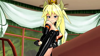 Bowsette foot worship