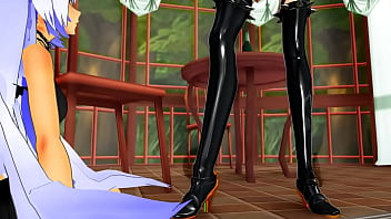 Bowsette foot worship