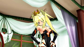 Bowsette foot worship