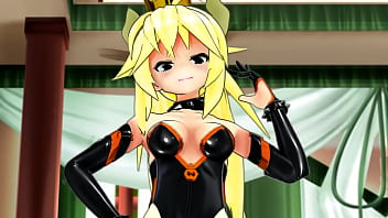 Bowsette foot worship