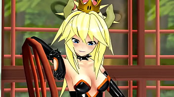 Bowsette foot worship