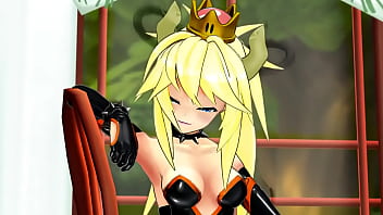 Bowsette foot worship