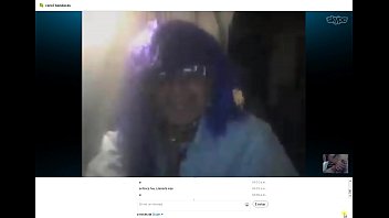 Carol banderas mexicana en webcam