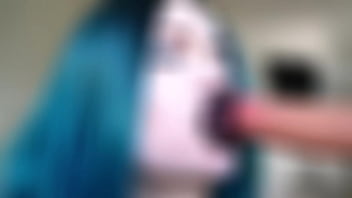 Goth girl lip pouting job custom