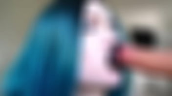 Goth girl lip pouting job custom