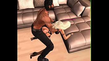 Breaking his slut wife's ass